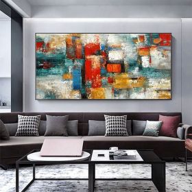 Hand Oil Paintings Wall Art On Canvas Wall Art Decoration Modern Abstract Picture For Home Living Room hallway bedroom luxurious decorative paint (size: 100x150cm)