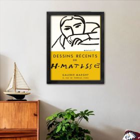Framed Canvas Wall ArtOil Paintings Impressionism Aesthetic Prints Canvas Paintings for Living Room Bedroom Office Home (wood: 12*16)